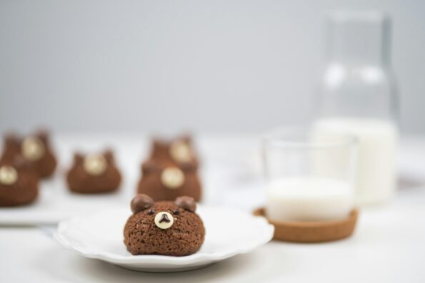 cemilan cokelat sehat untuk anak - choco milky puffs